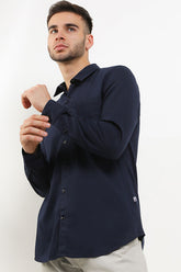 Andrew Smith Kemeja Lengan Panjang Slim Fit Pria A0039J02H